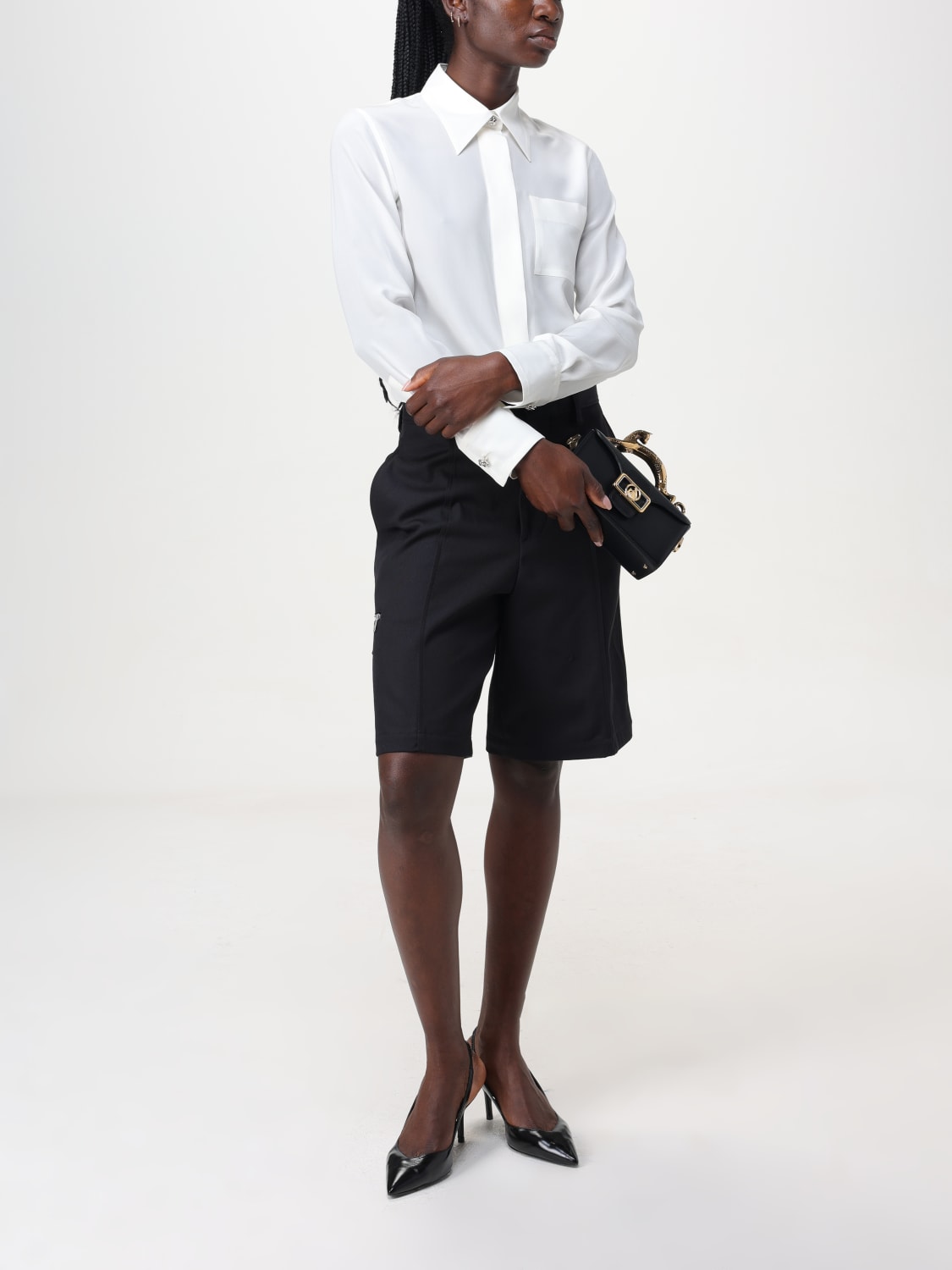 LANVIN SHORT: Short femme Lanvin, Noir - Img 2