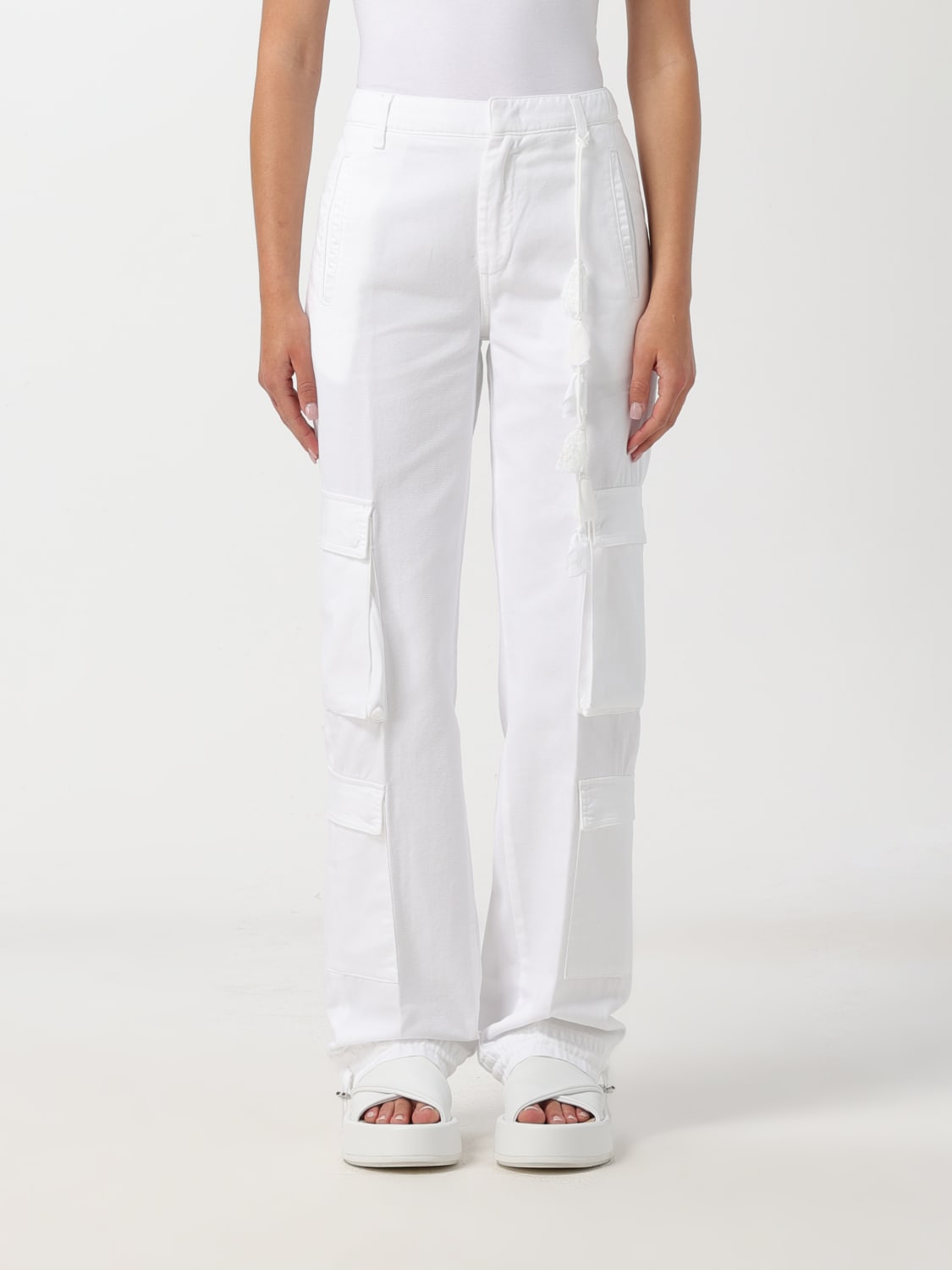 DONDUP PANTALON: Pantalon femme Dondup, Blanc - Img 1