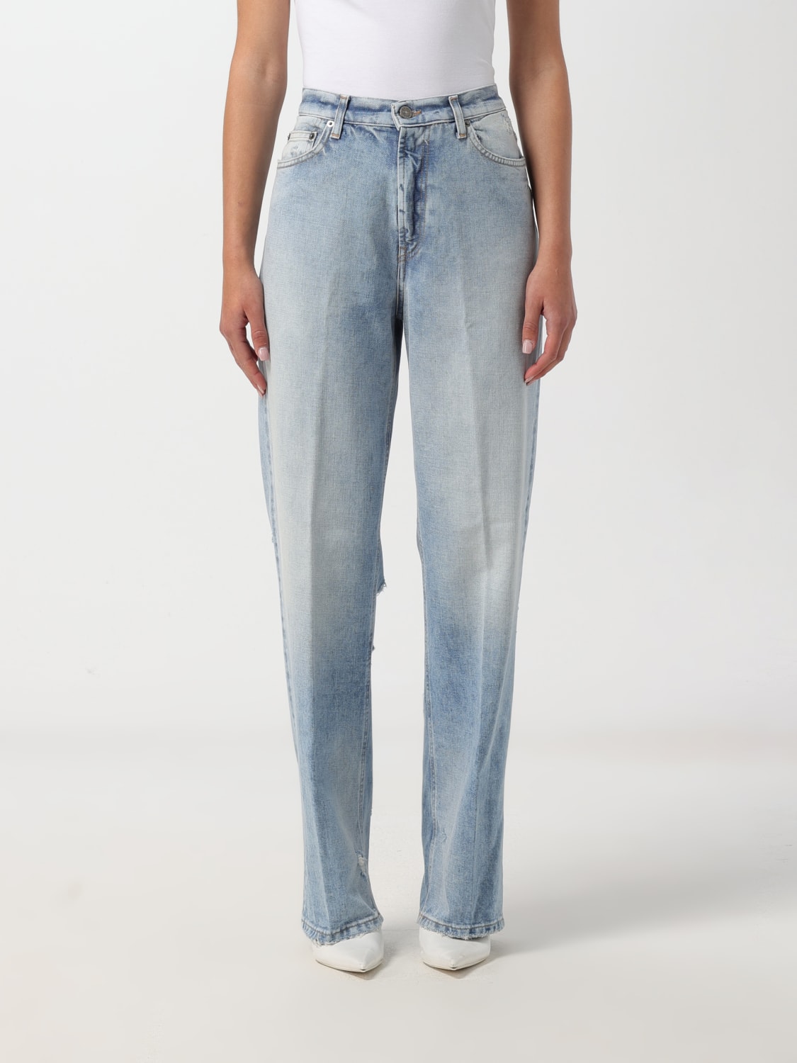 DONDUP PANTALON: Pantalon femme Dondup, Bleu - Img 1