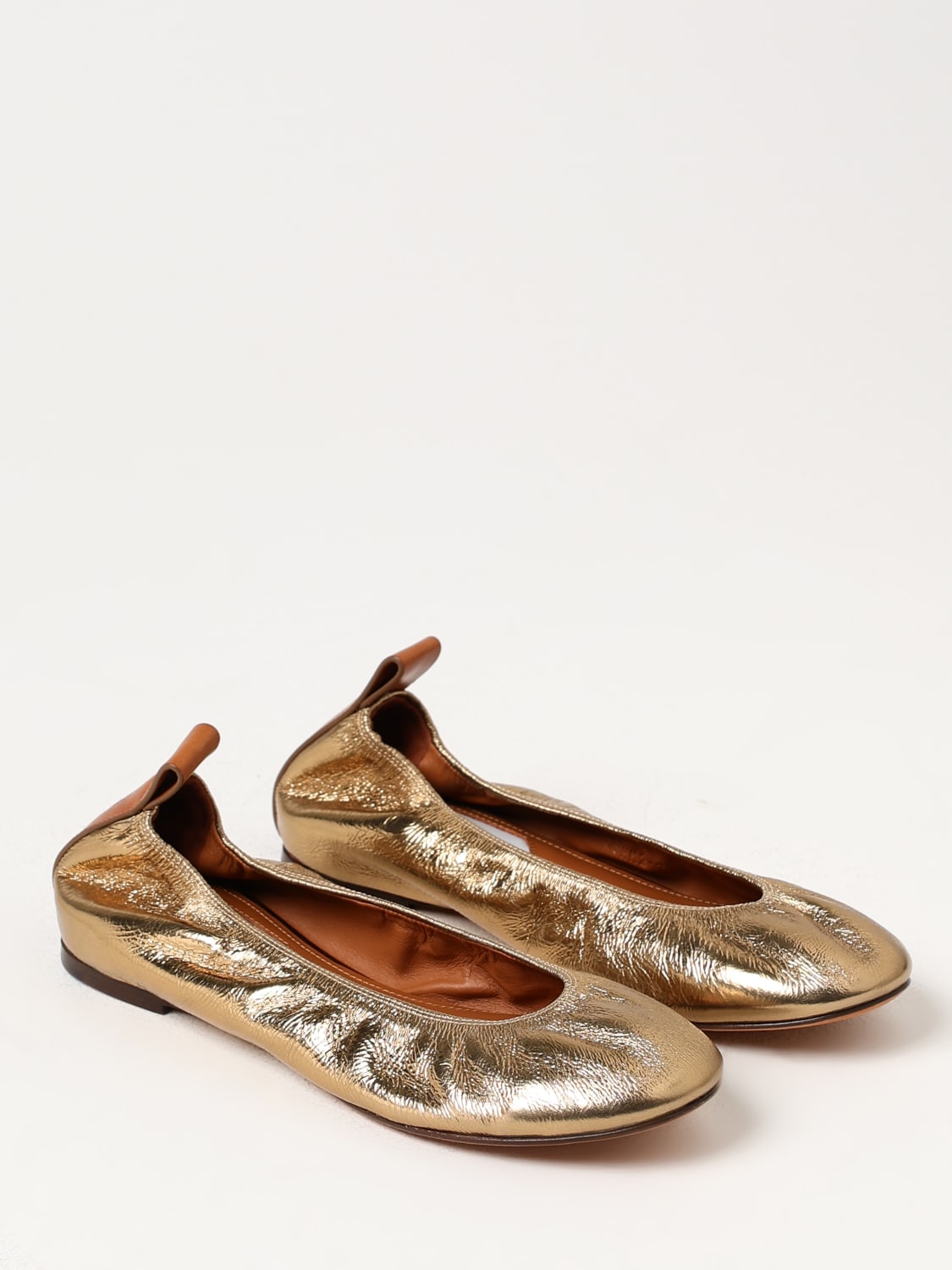 LANVIN BALLET FLATS: Shoes woman Lanvin, Gold - Img 2