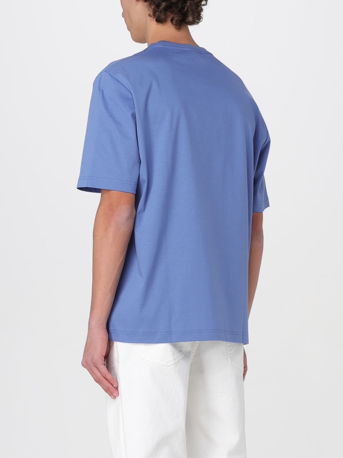 LANVIN T-SHIRT: T-shirt men Lanvin, Blue - Img 2