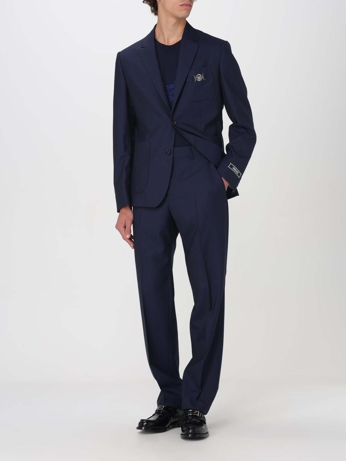 VERSACE BLAZER: Veste homme Versace, Bleu - Img 2