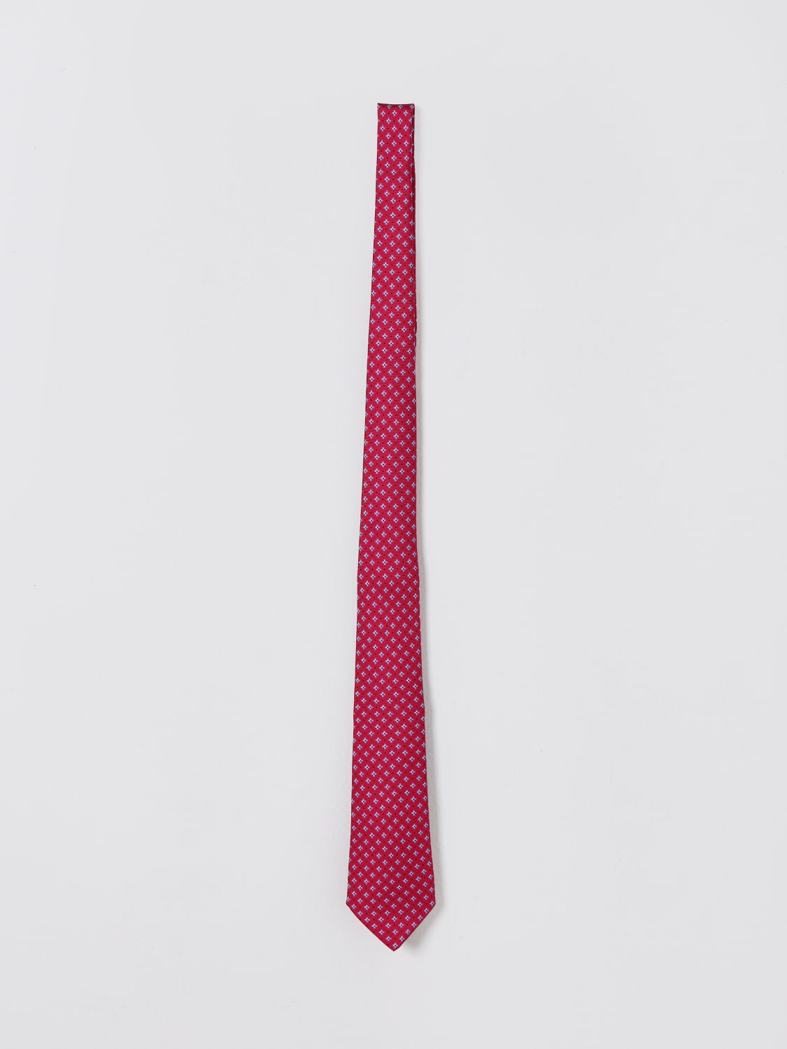 KITON TIE: Tie men Kiton, Burgundy - Img 1