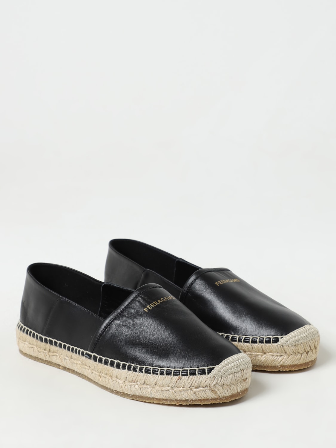 FERRAGAMO FLAT SHOES: Flat shoes woman Ferragamo, Black - Img 2