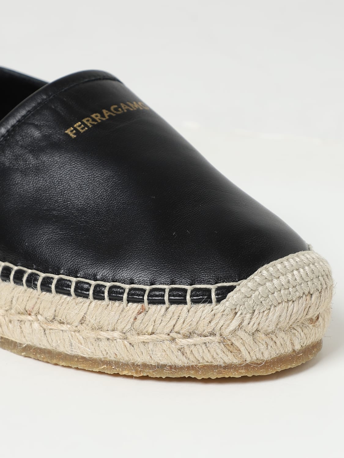 FERRAGAMO FLAT SHOES: Flat shoes woman Ferragamo, Black - Img 4