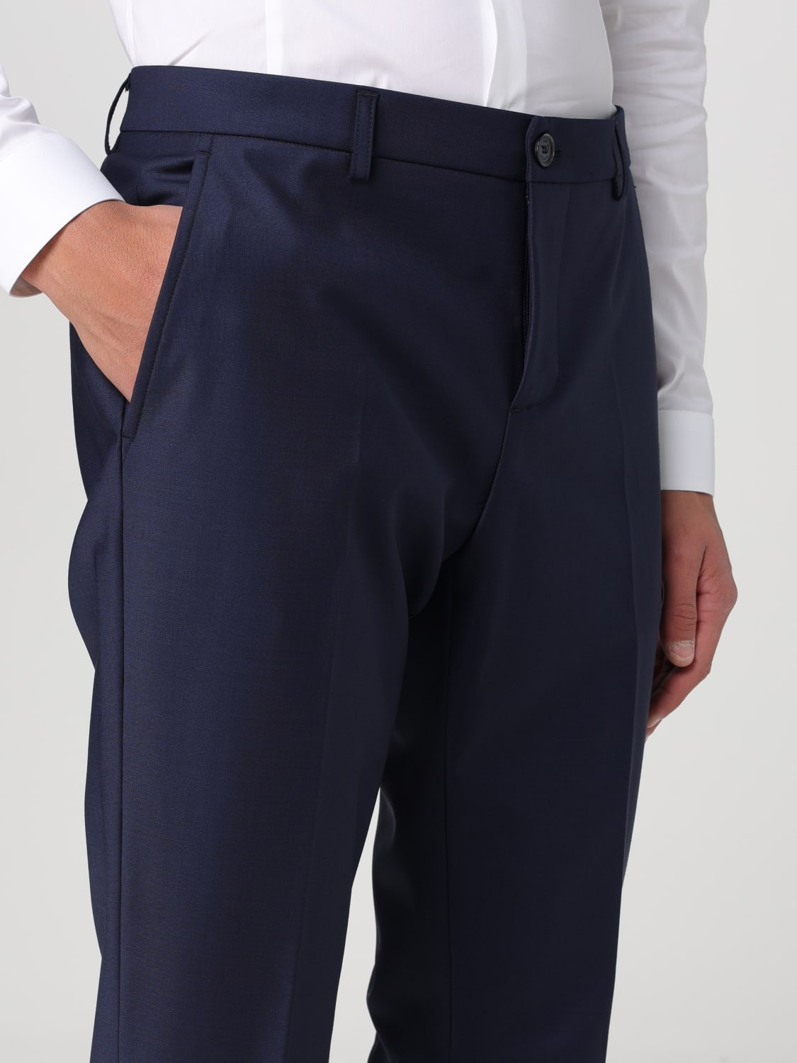 PATRIZIA PEPE PANTS: Pants men Patrizia Pepe, Blue - Img 4