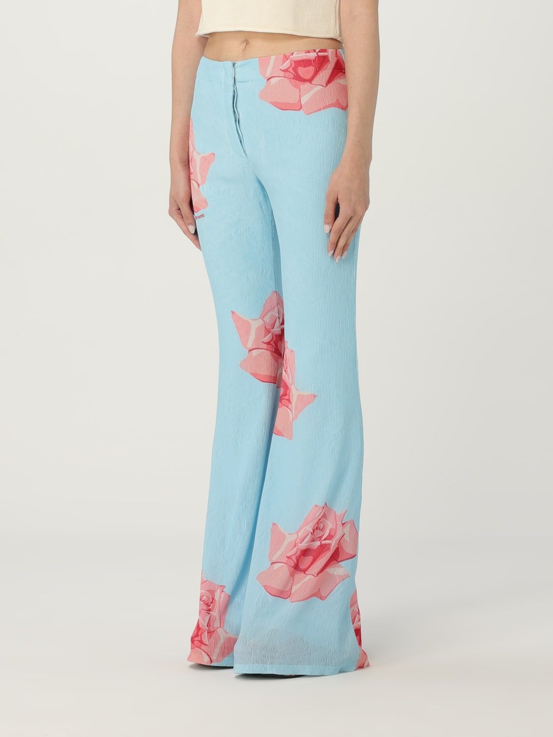 KENZO PANTS: Pants woman Kenzo, Blue - Img 4