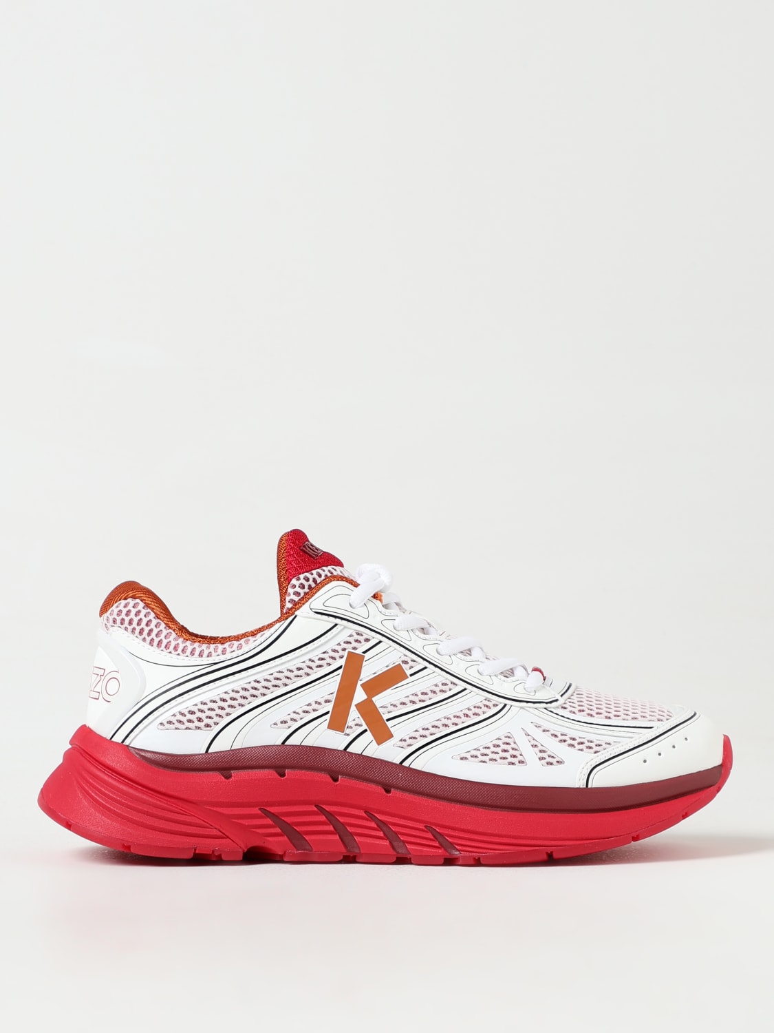 KENZO SNEAKERS: Sneakers men Kenzo, Red - Img 1