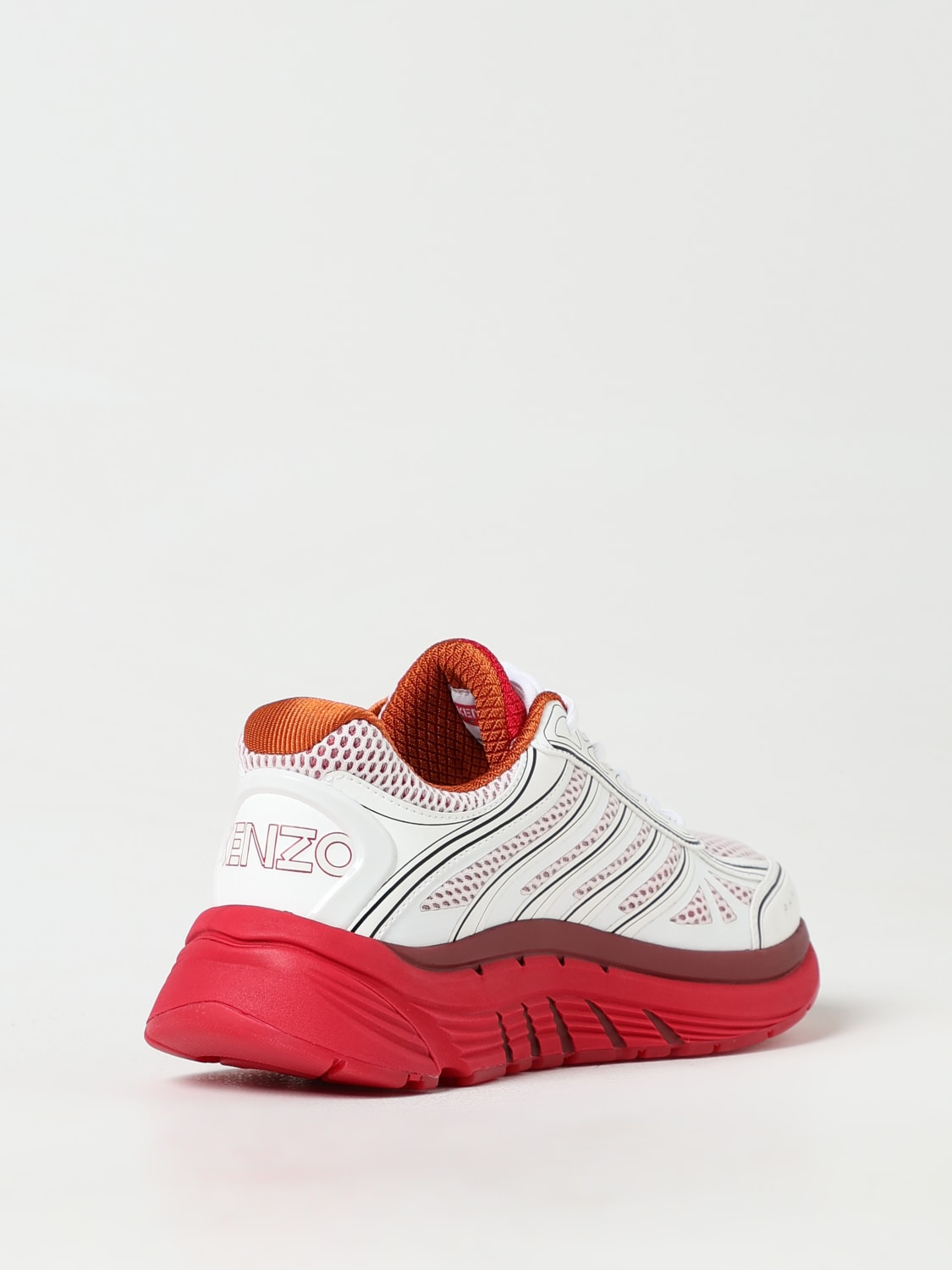 Outlet de Kenzo Zapatillas hombre Rojo Zapatillas Kenzo FE55SN070F63 en linea en GIGLIO.COM