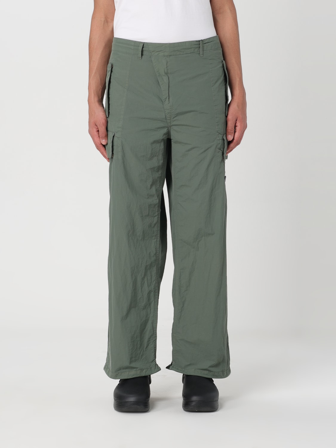 C.P. COMPANY PANTS: Pants men C.P. Company, Green - Img 1