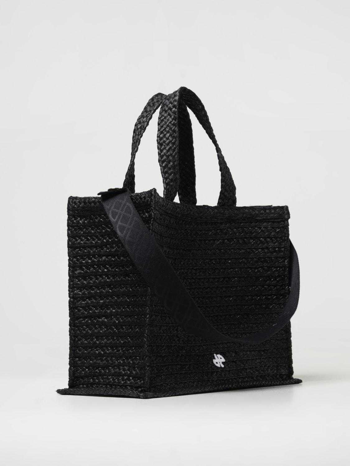 PATOU TOTE BAGS: Shoulder bag woman Patou, Black - Img 2