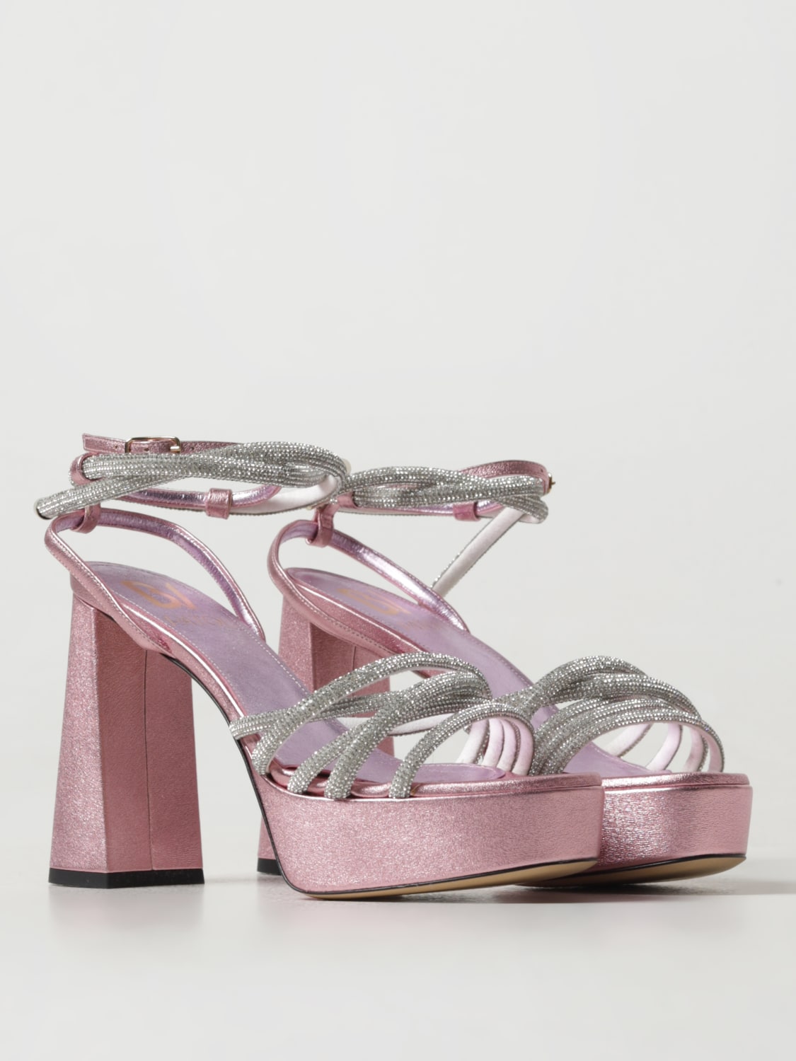 PATOU HEELED SANDALS: Shoes woman Patou, Pink - Img 2