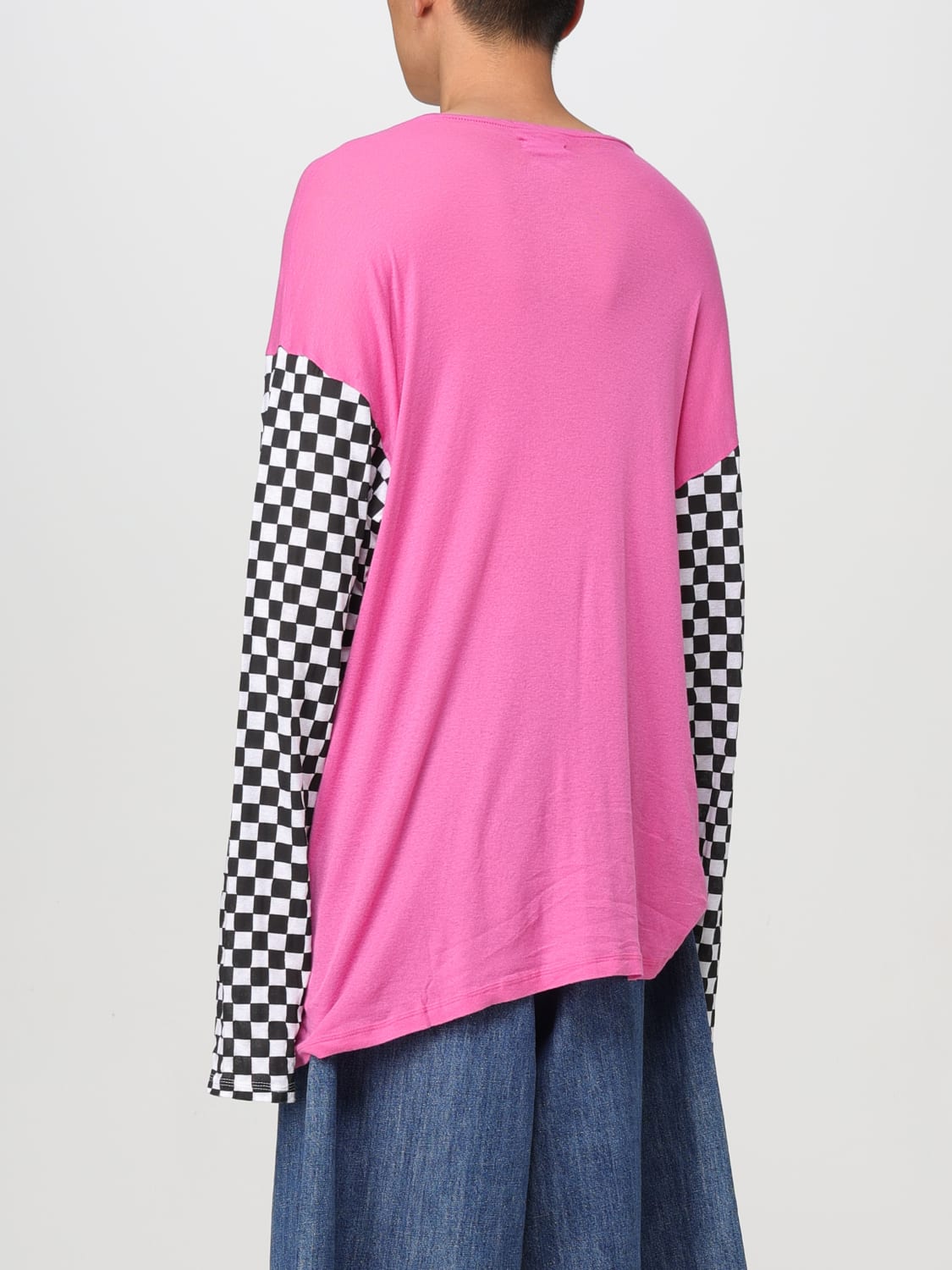 ERL T-SHIRT: T-shirt men Erl, Fuchsia - Img 3