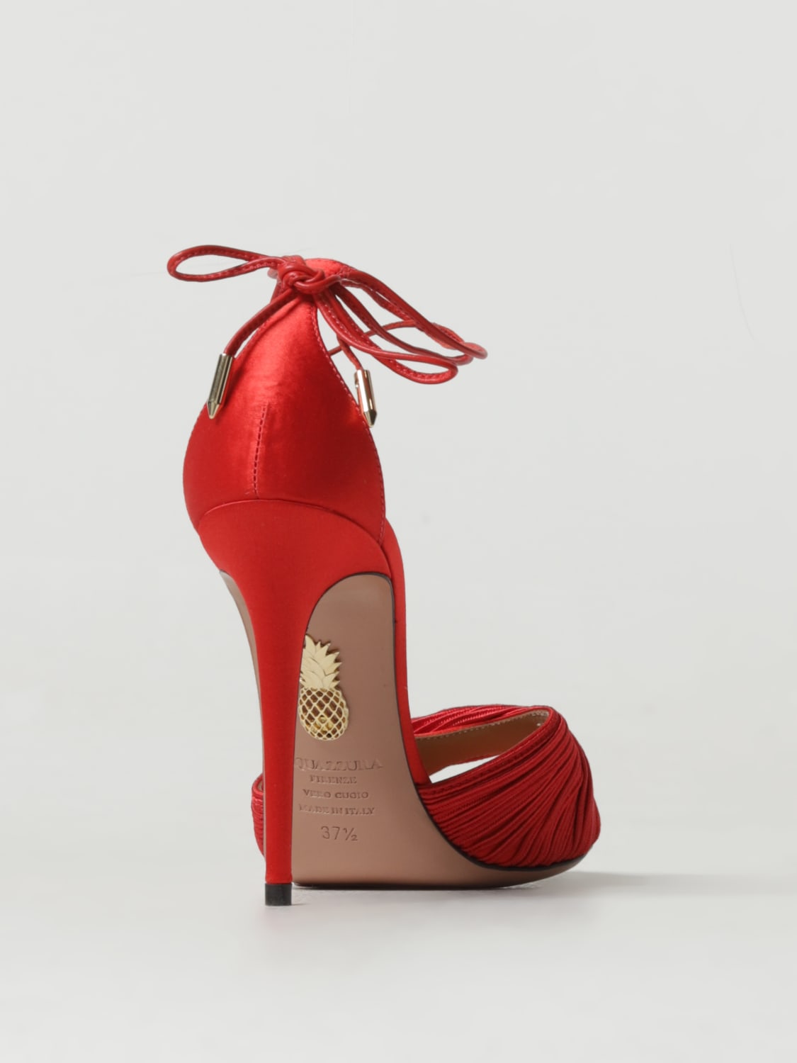 AQUAZZURA SANDALES À TALONS: Chaussures femme Aquazzura, Rouge - Img 3