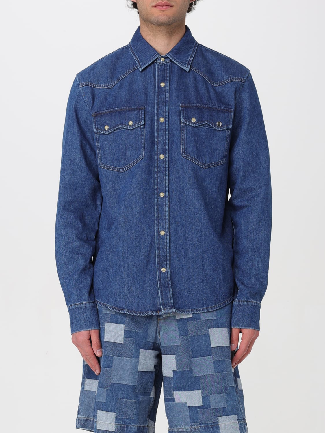 Giglio Camicia A.P.C. in denim