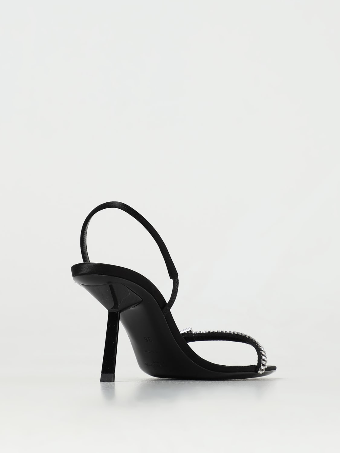 SAINT LAURENT HEELED SANDALS: Heeled sandals woman Saint Laurent, Black - Img 3