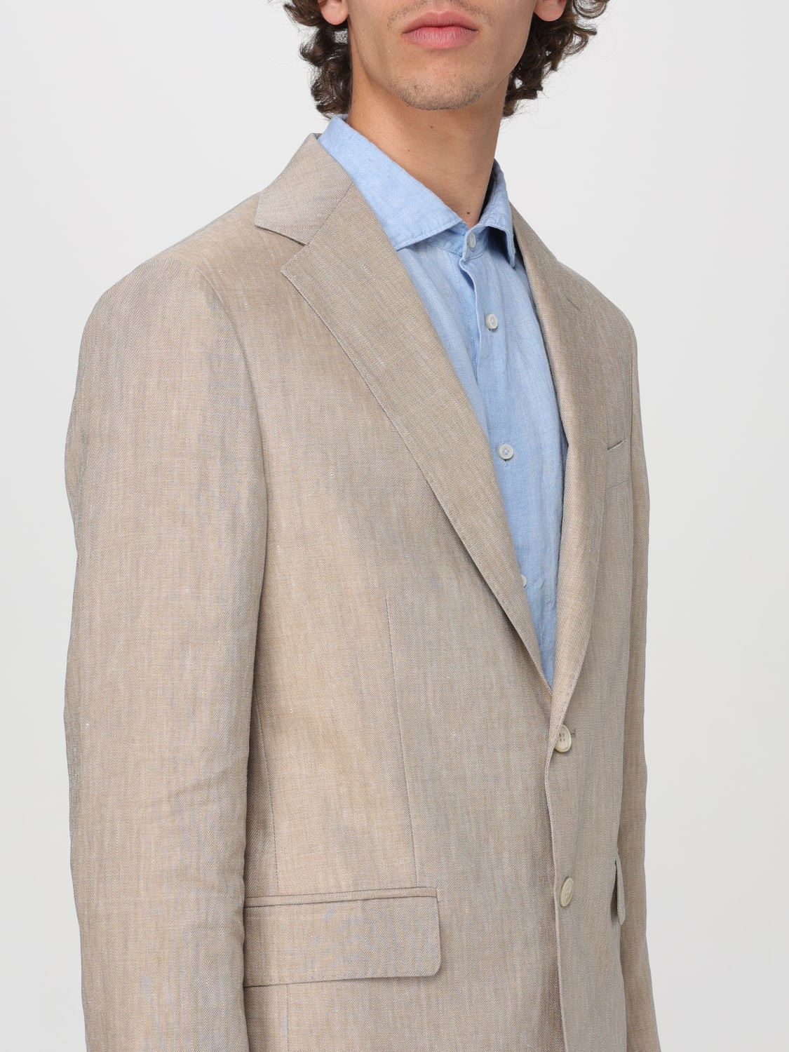 BRIAN DALES BLAZER: Blazer men Brian Dales, Blue - Img 4