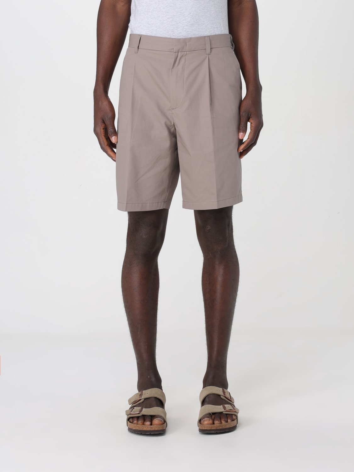Emporio Armani Outlet Short men Grey Emporio Armani short 3D1PT71NQWZ online at GIGLIO.COM