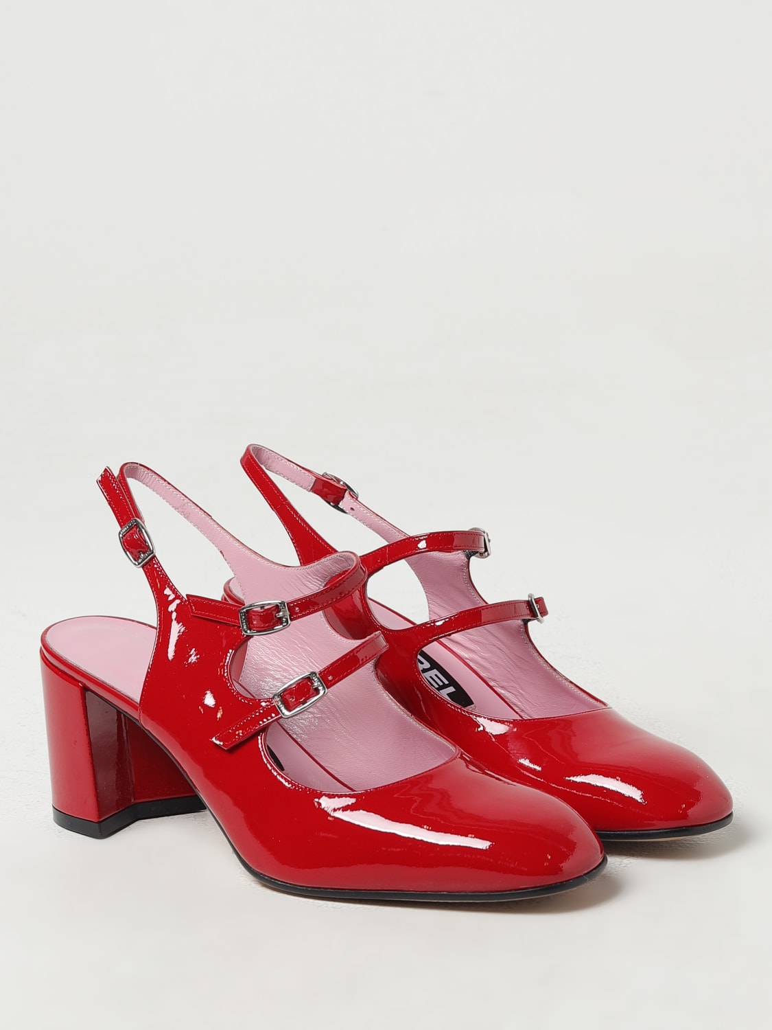 Carel Paris Outlet Chaussures femme Rouge Chaussures A Talons Carel Paris 331873 en ligne sur GIGLIO.COM