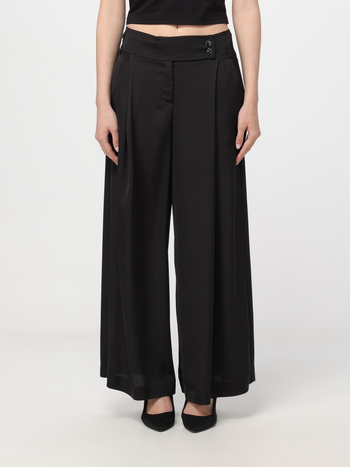 パンツ PINKO Women Pants 103702A1XXZ99 Black Pinko women's pants in wool twill 103701a1xx Black