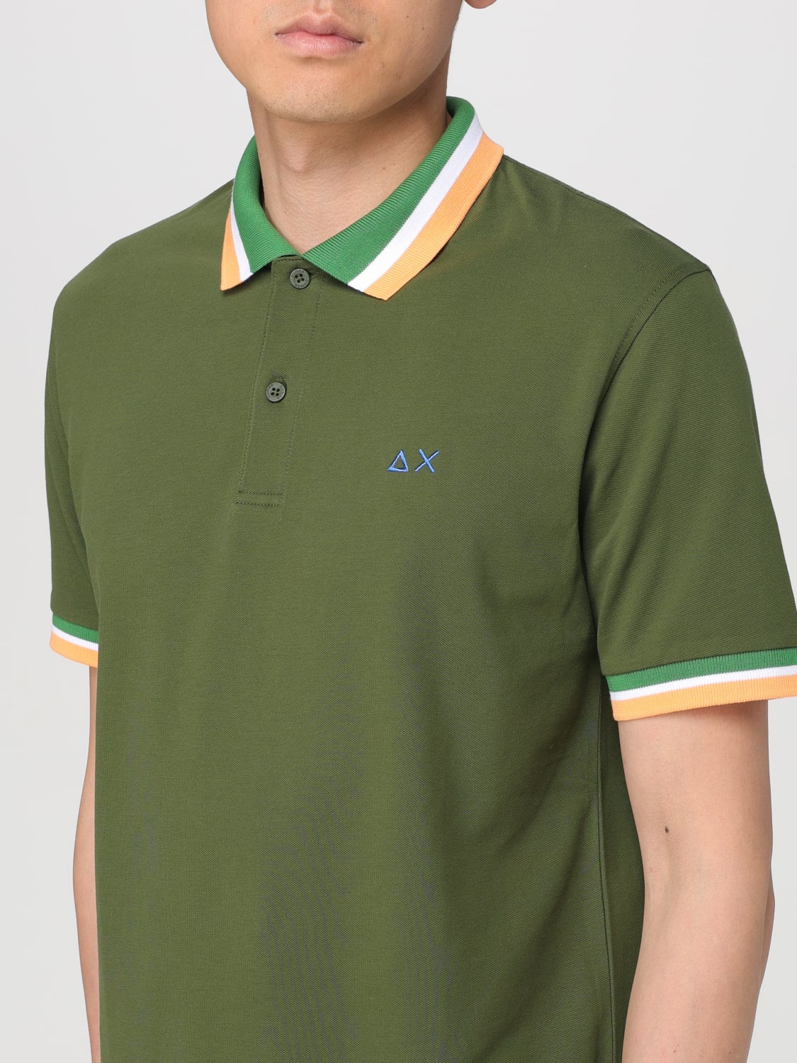 SUN 68 POLO: Camiseta hombre Sun 68, Verde - Img 3