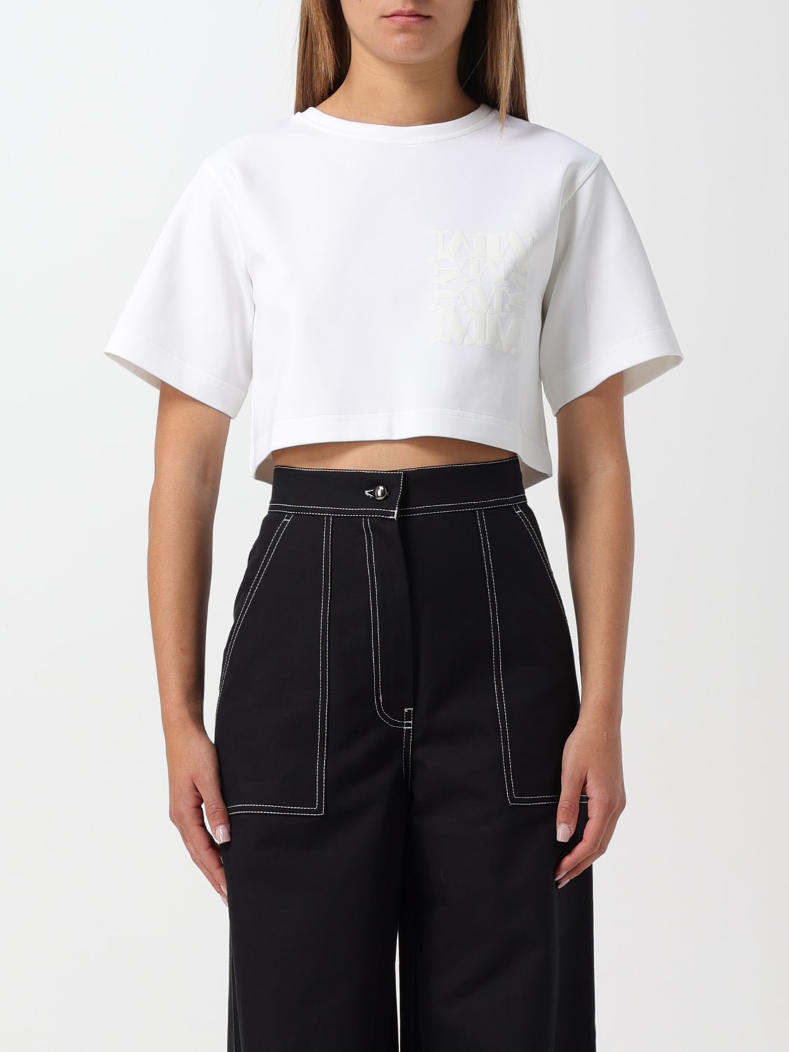 MAX MARA トップス: トップス レディース Max Mara, ホワイト - Img 1