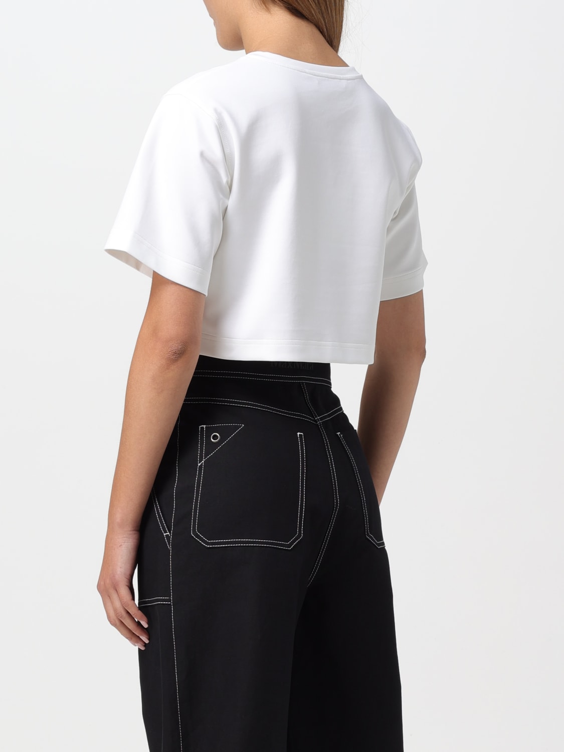 MAX MARA トップス: トップス レディース Max Mara, ホワイト - Img 2