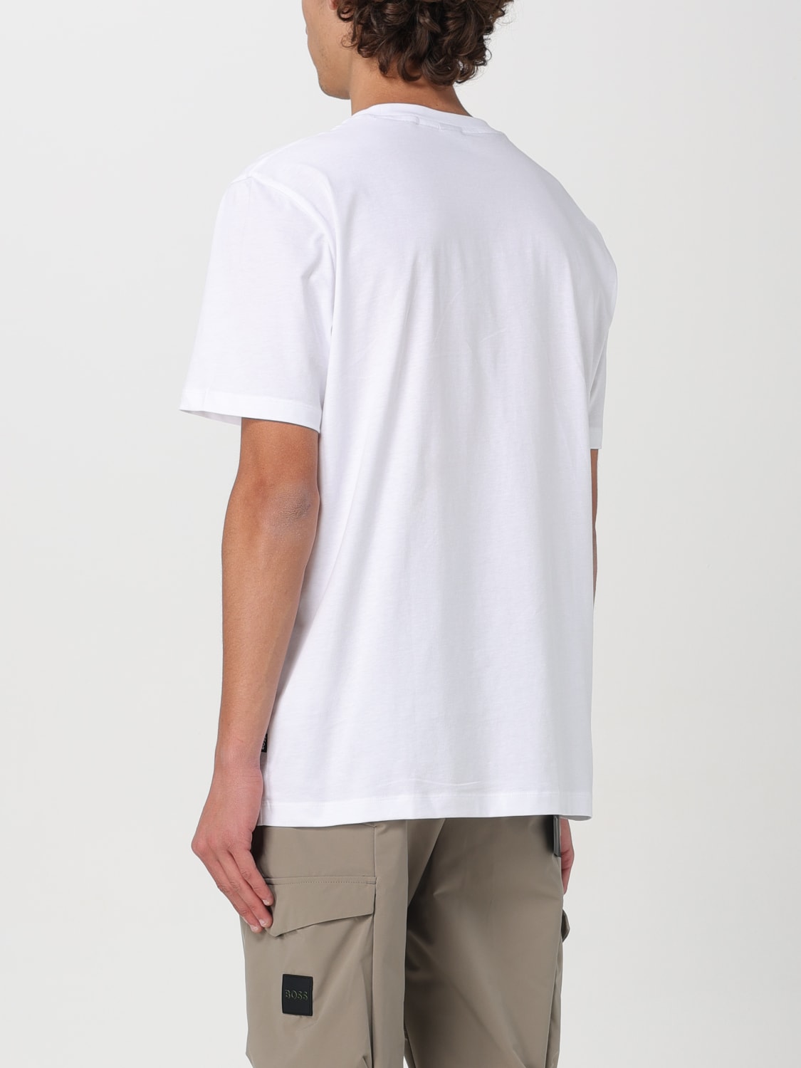 BOSS T-SHIRT: T-shirt men Boss, White - Img 2