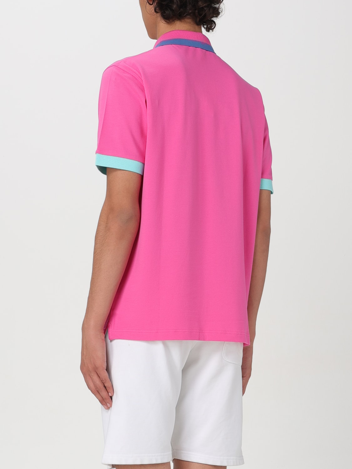 SUN 68 POLO: T-shirt homme Sun 68, Fuchsia - Img 2