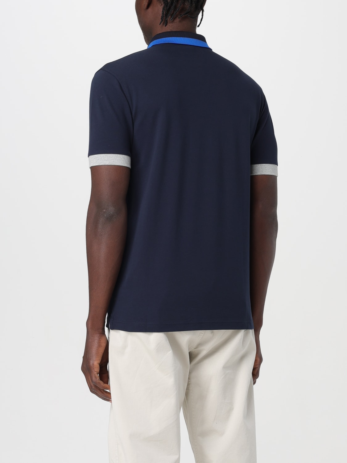 SUN68 POLO: Camiseta hombre Sun 68, Azul Oscuro 1 - Img 2