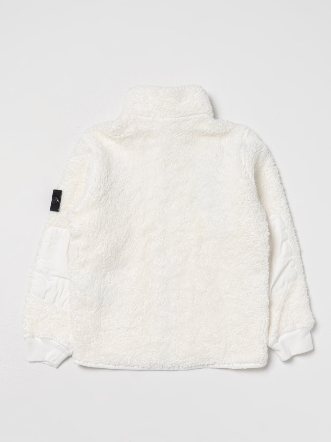 STONE ISLAND JUNIOR JACKET: Sweater kids Stone Island Junior, White - Img 2