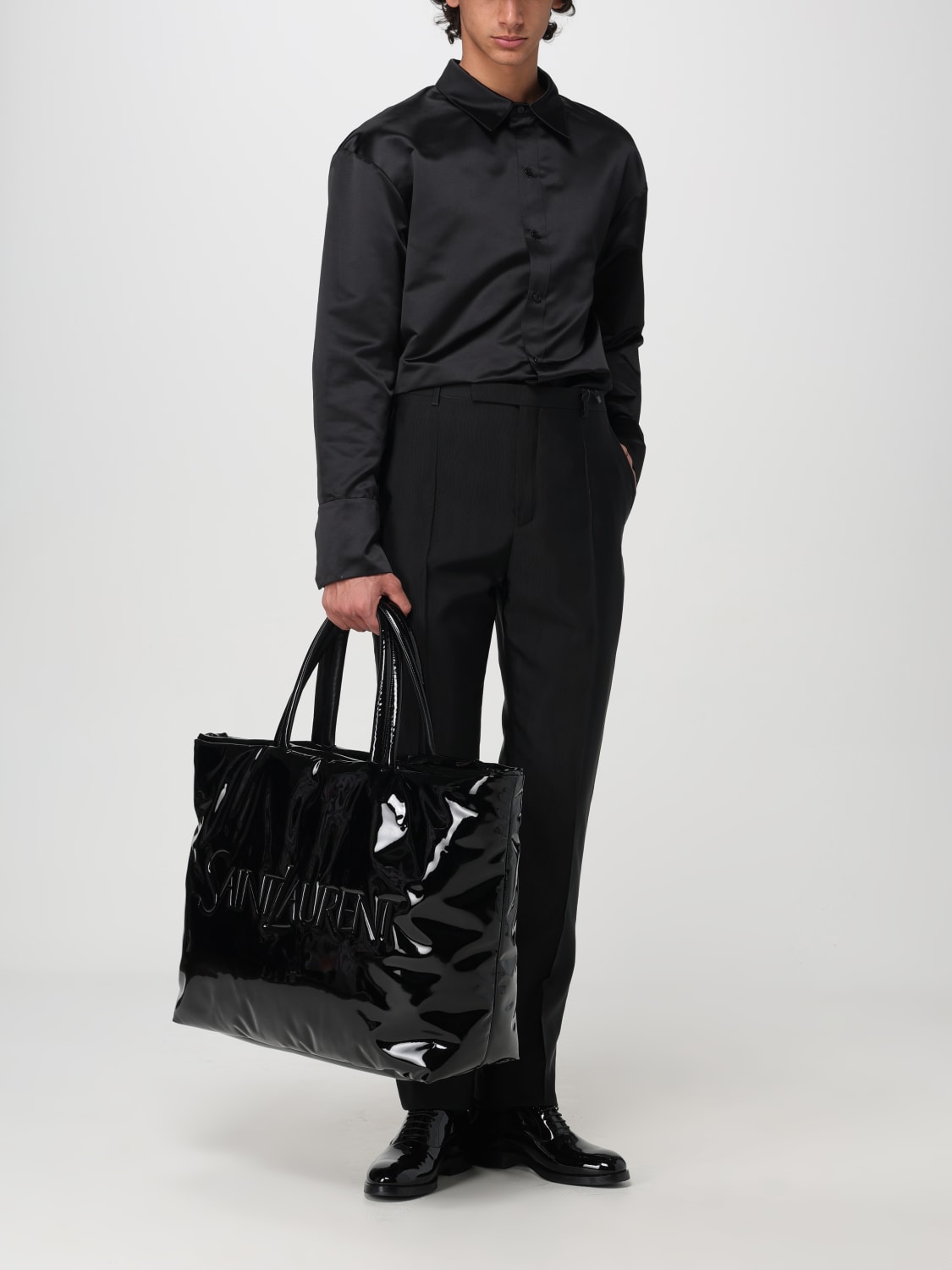 SAINT LAURENT BAGS: Bags men Saint Laurent, Black - Img 2