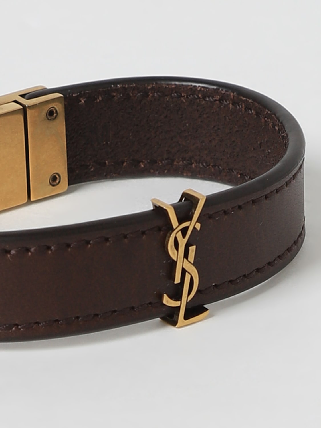 SAINT LAURENT JEWEL: Jewel men Saint Laurent, Brown - Img 3