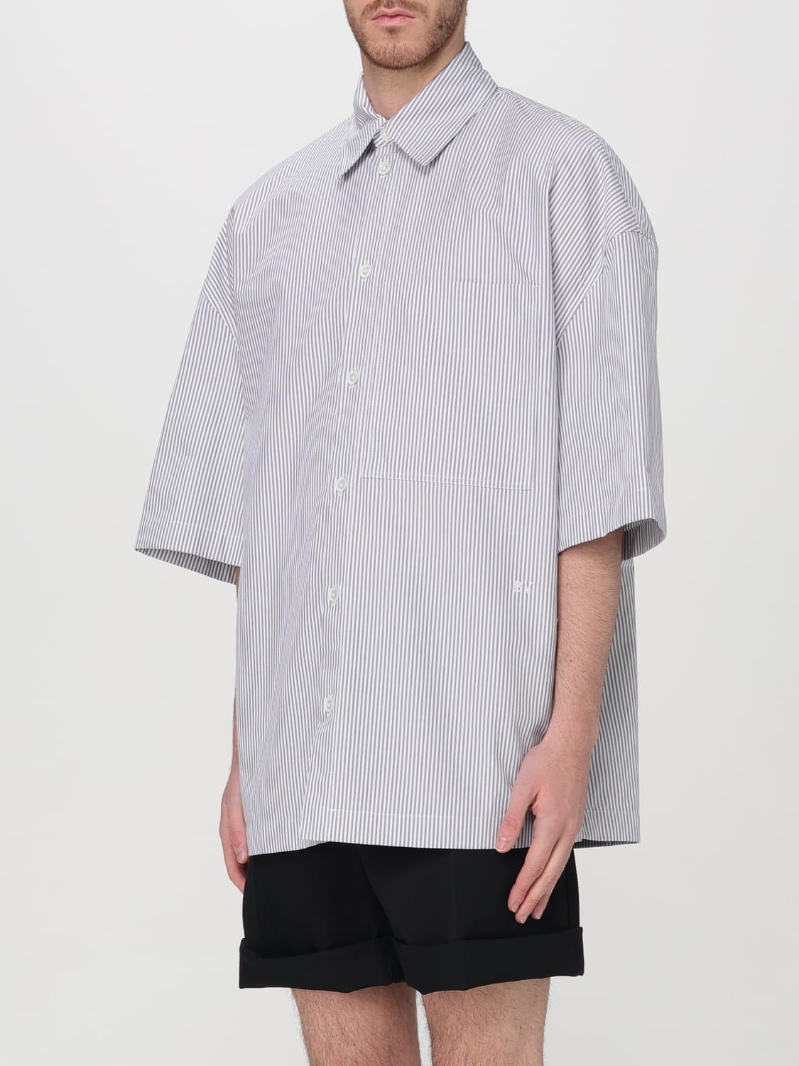 BOTTEGA VENETA SHIRT: Shirt men Bottega Veneta, Blue - Img 4