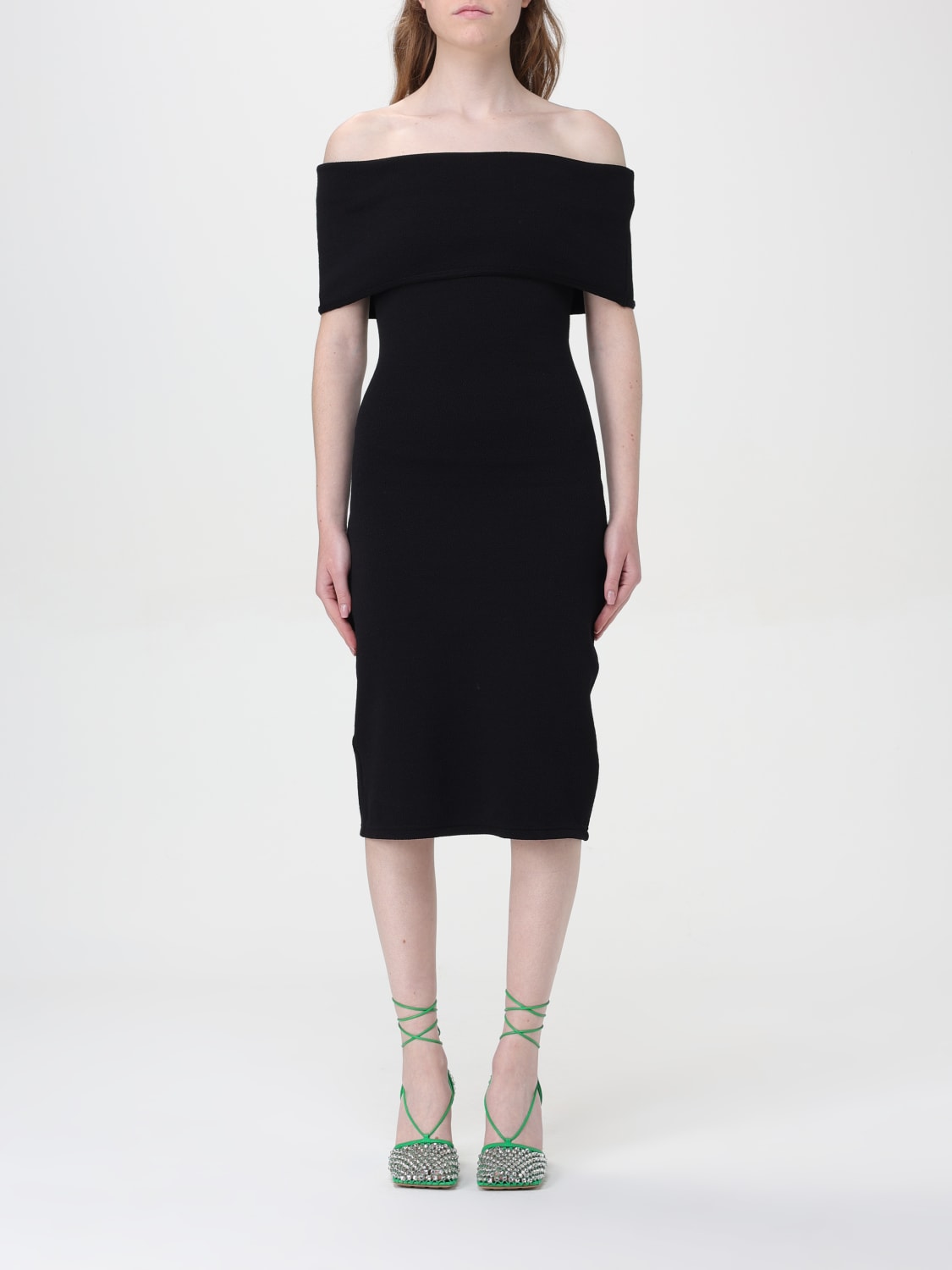 BOTTEGA VENETA DRESS: Dress woman Bottega Veneta, Black - Img 1