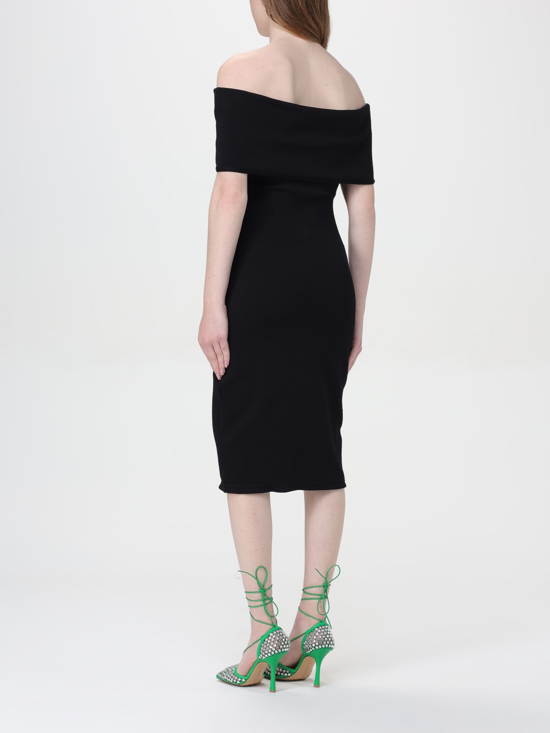 BOTTEGA VENETA DRESS: Dress woman Bottega Veneta, Black - Img 2