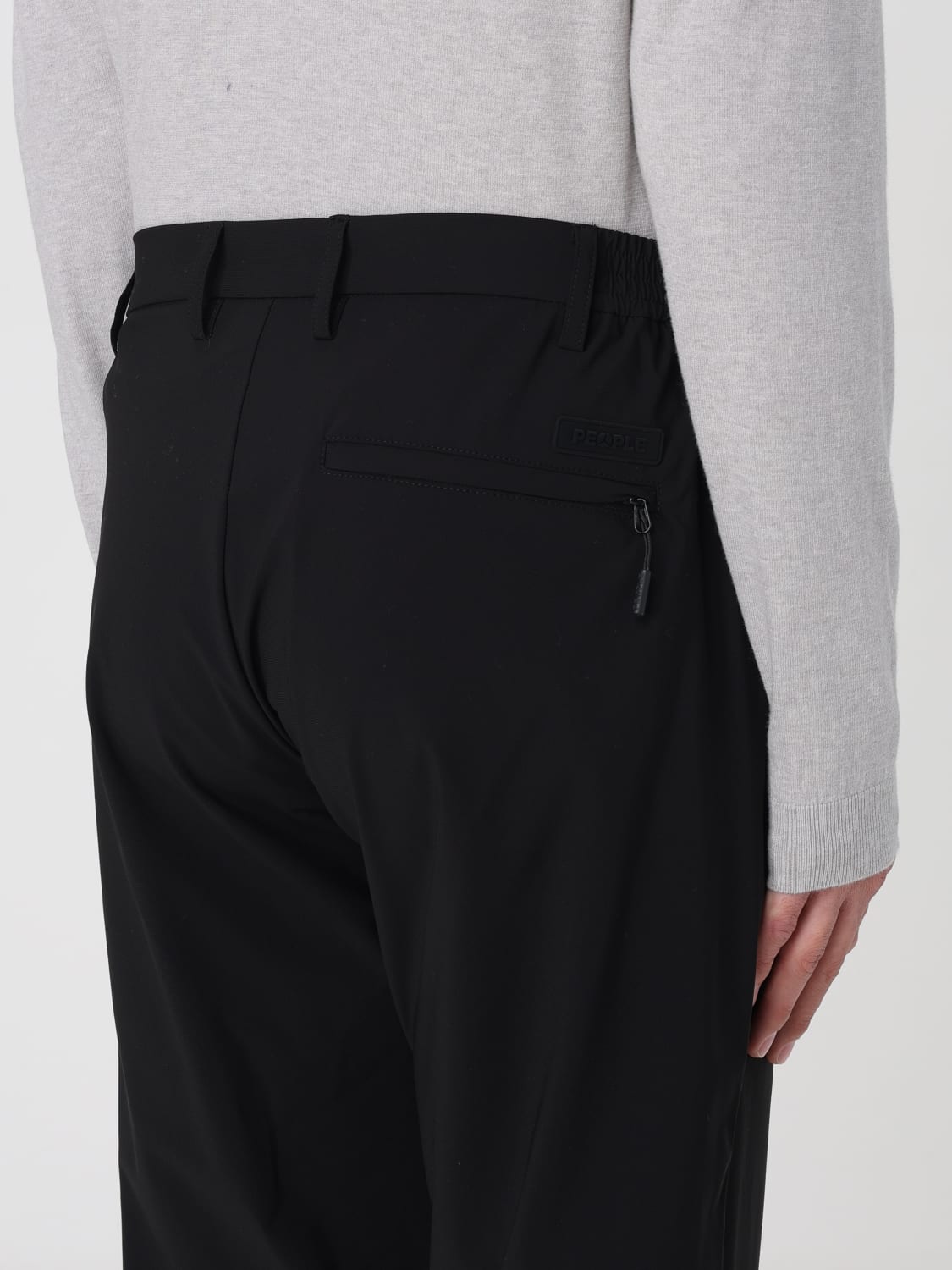 PEOPLE OF SHIBUYA PANTS: Pants men People Of Shibuya, Black - Img 3