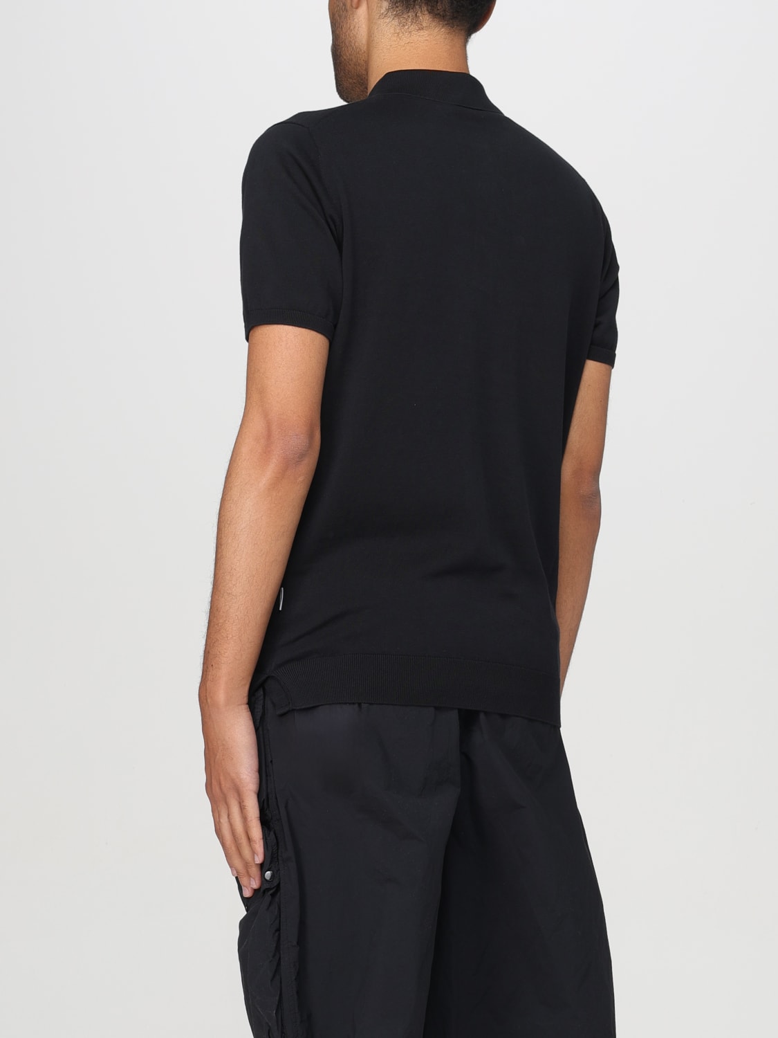 PEOPLE OF SHIBUYA POLO SHIRT: People Of Shibuya men's polo shirt, Black - Img 2