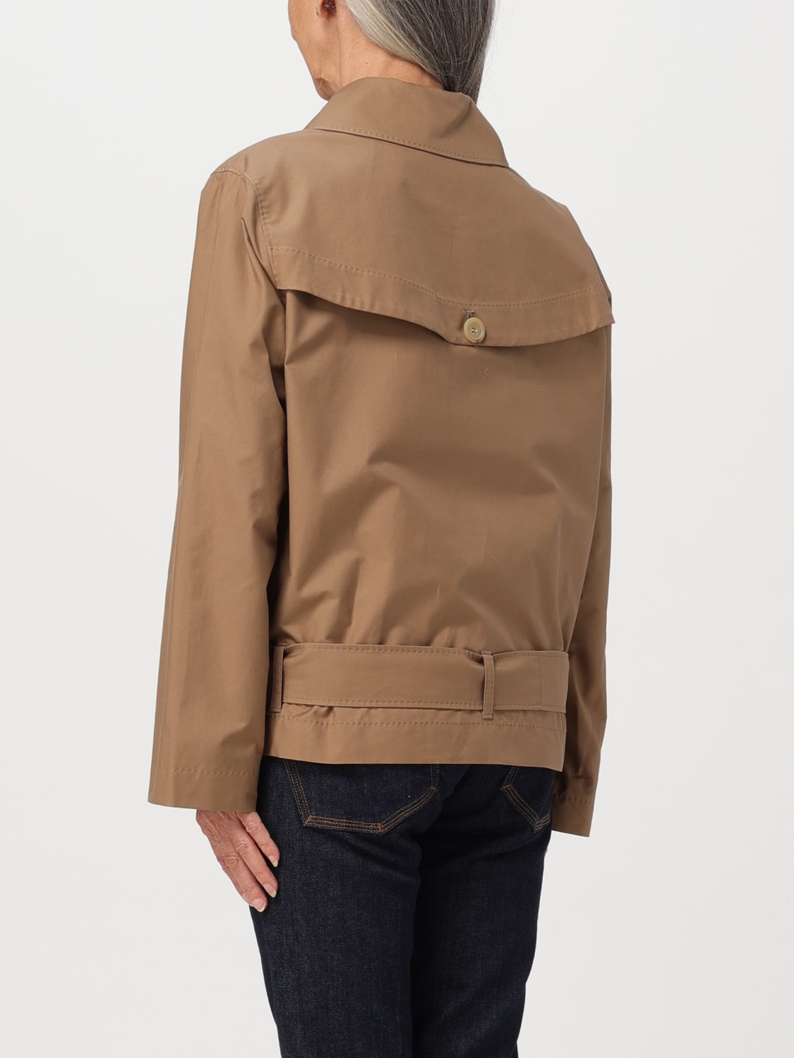 MAX MARA THE CUBE TRENCH COAT: Coat woman Max Mara The Cube, Brown - Img 3