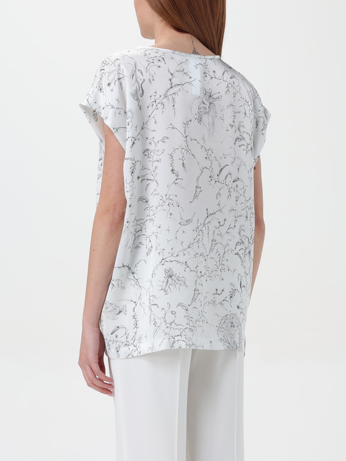 FABIANA FILIPPI TOP E BLUSE: Blusa donna Fabiana Filippi, Bianco - Img 2