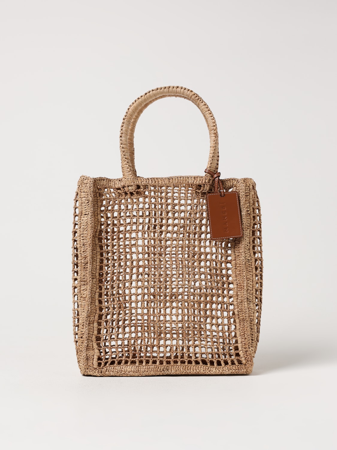 MANEBI: Crossbody bags woman - Beige | Manebi handbag V22CH online at ...