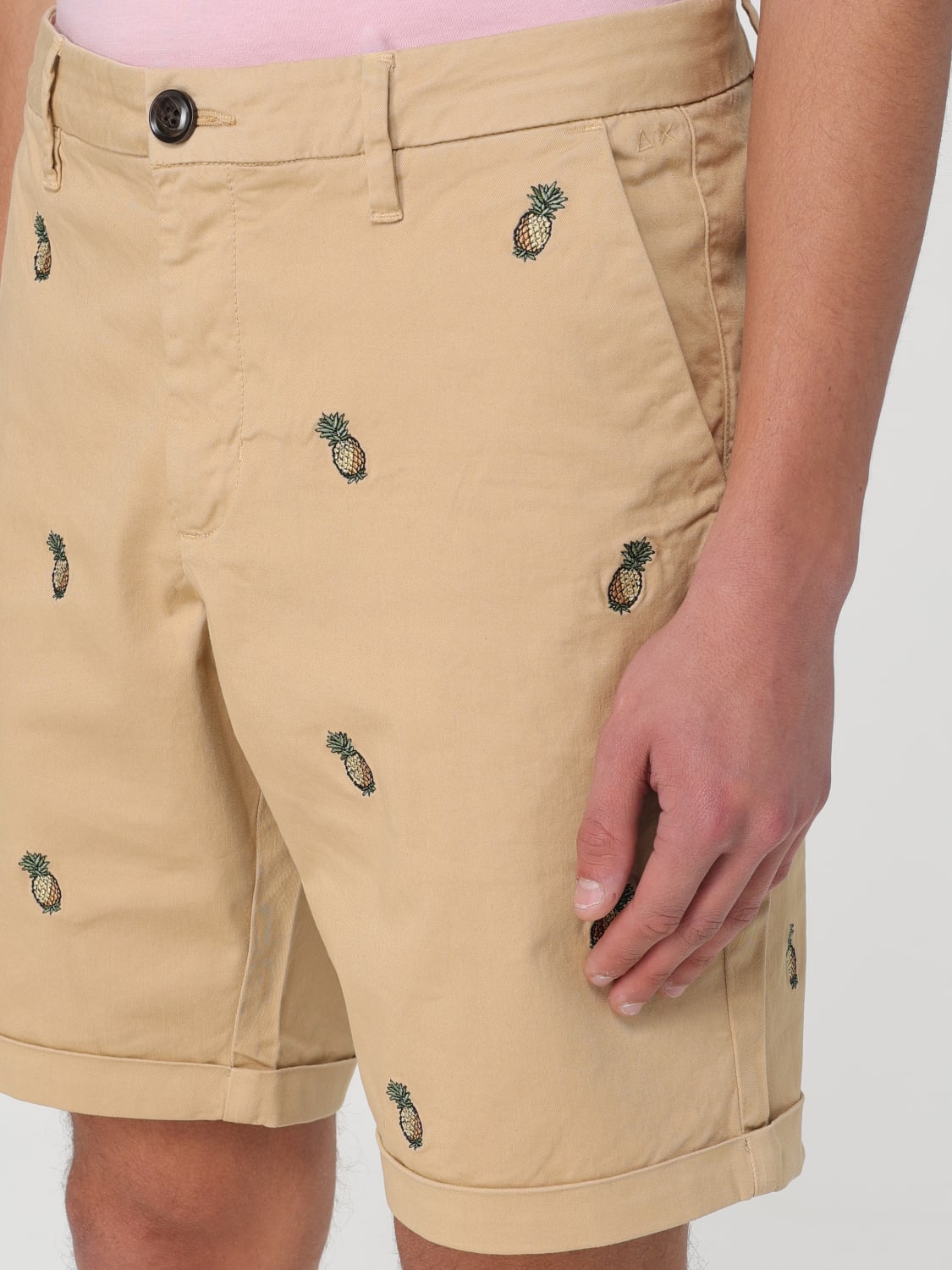 SUN 68 SHORT: Short men Sun 68, Beige - Img 3