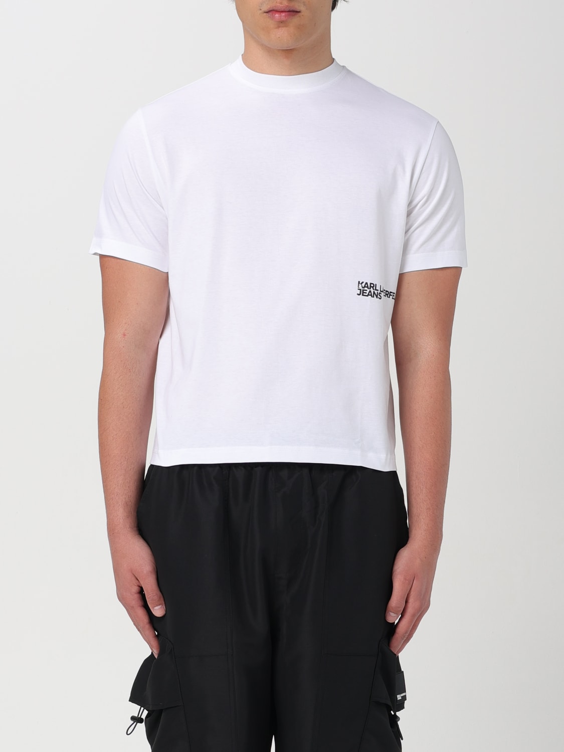 KARL LAGERFELD T-SHIRT: T-shirt men Karl Lagerfeld, White - Img 1