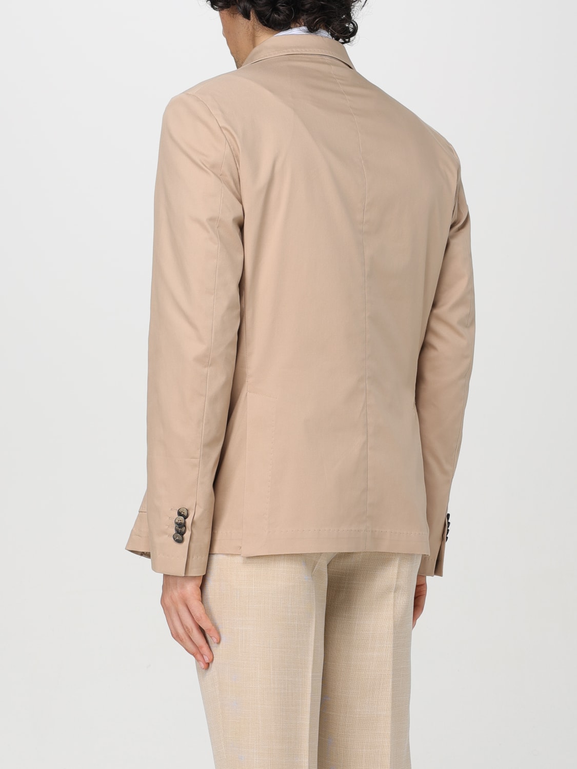 MANUEL RITZ BLAZER: Manuel Ritz men's blazer, Beige - Img 2