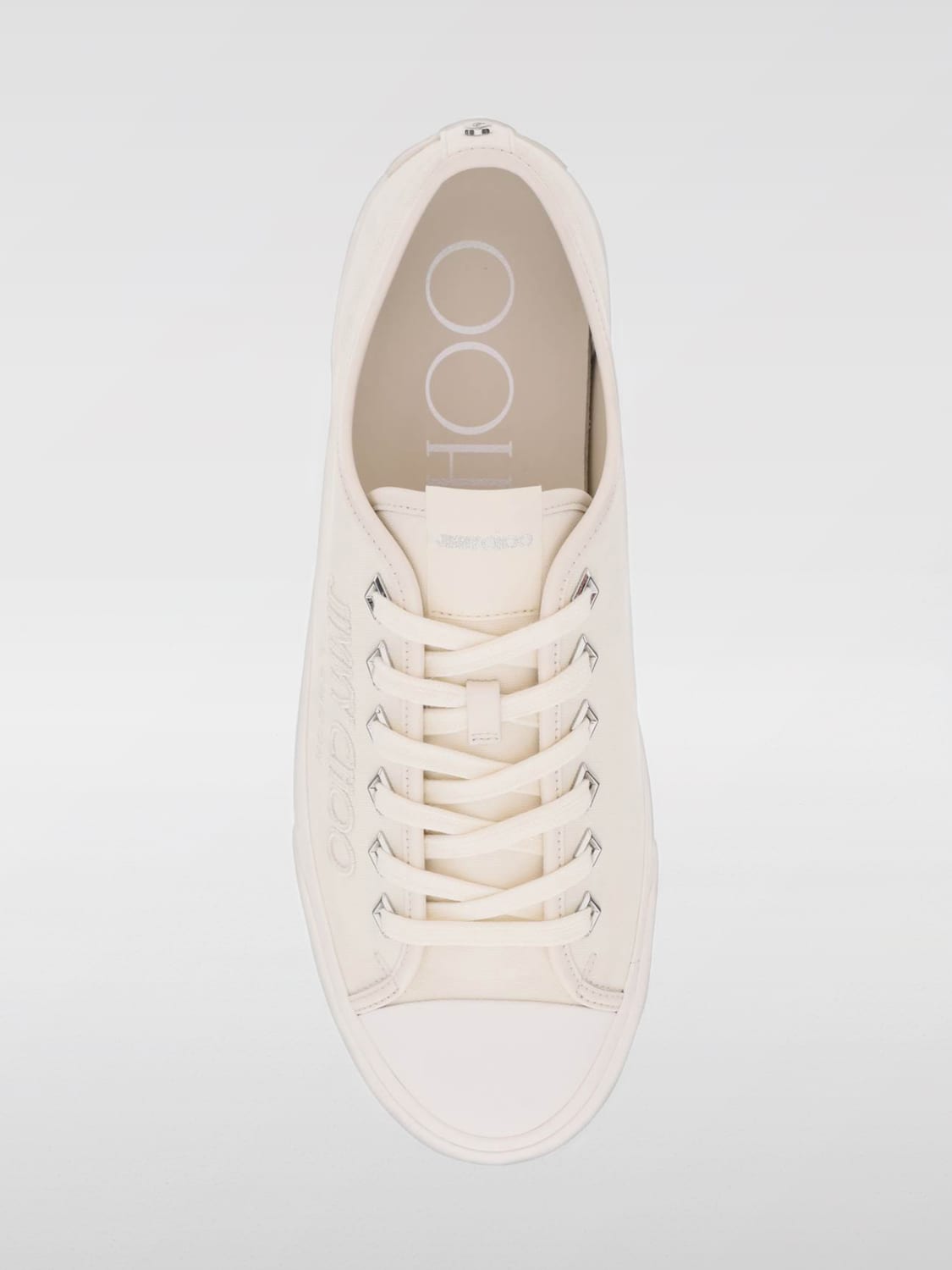 JIMMY CHOO ZAPATILLAS: Zapatillas hombre Jimmy Choo, Leche - Img 3