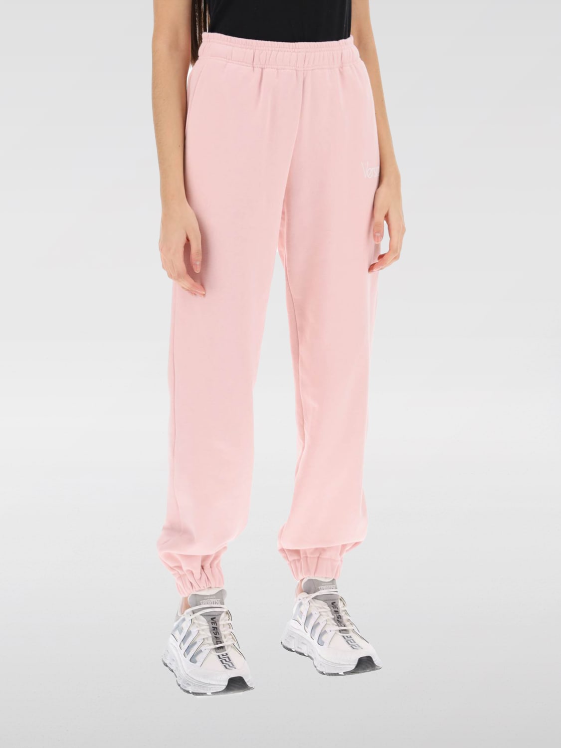 VERSACE PANTALON: Pantalon femme Versace, Rose - Img 1