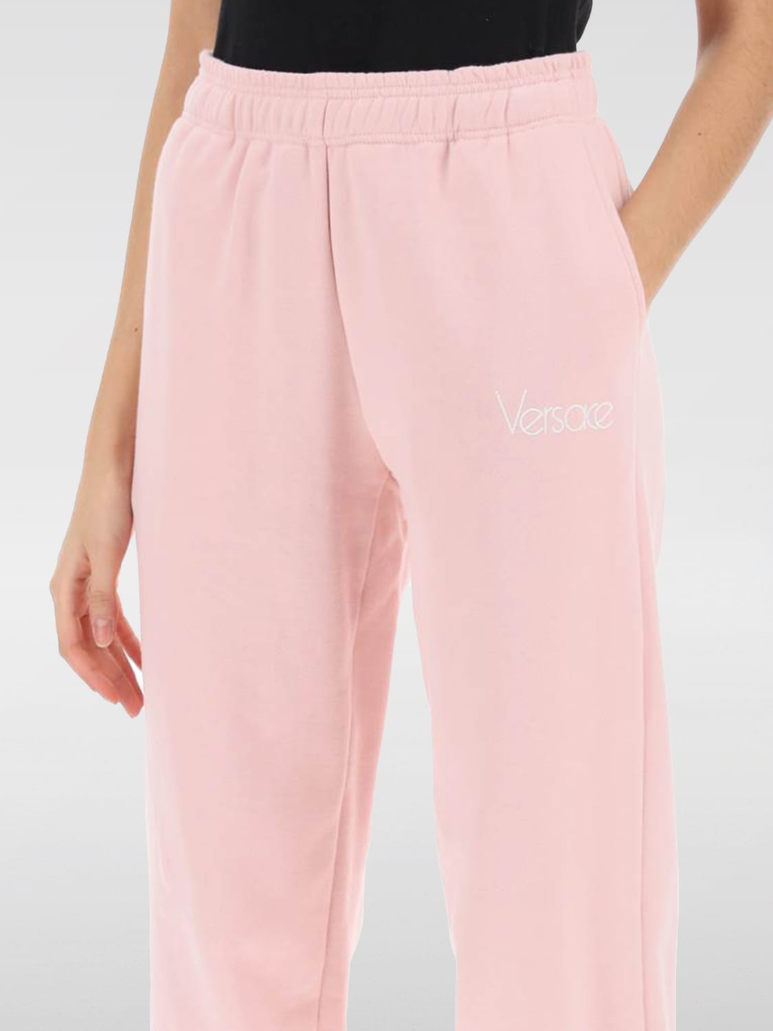 VERSACE PANTALON: Pantalon femme Versace, Rose - Img 3