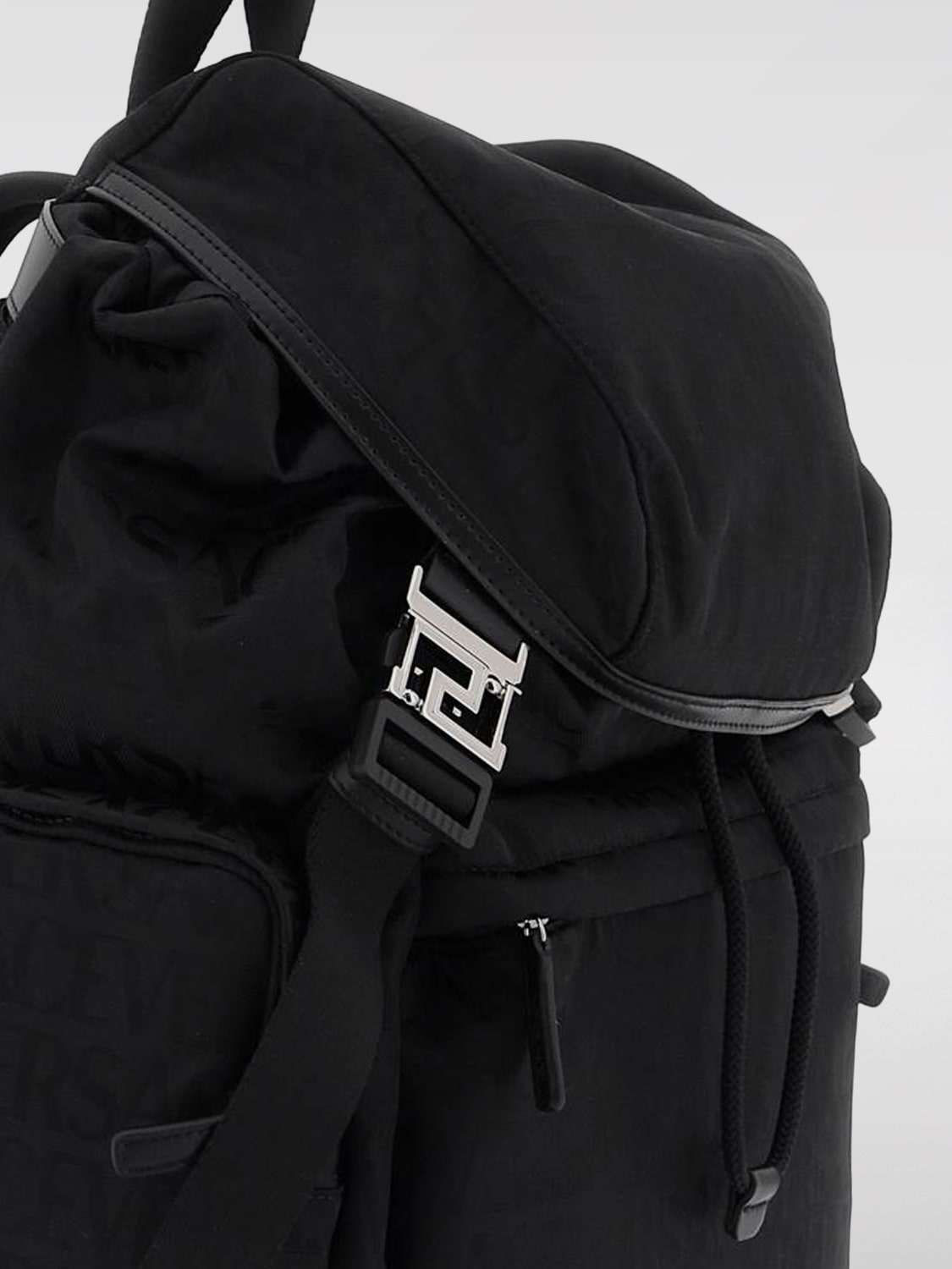 VERSACE: Backpack men - Black | Versace backpack