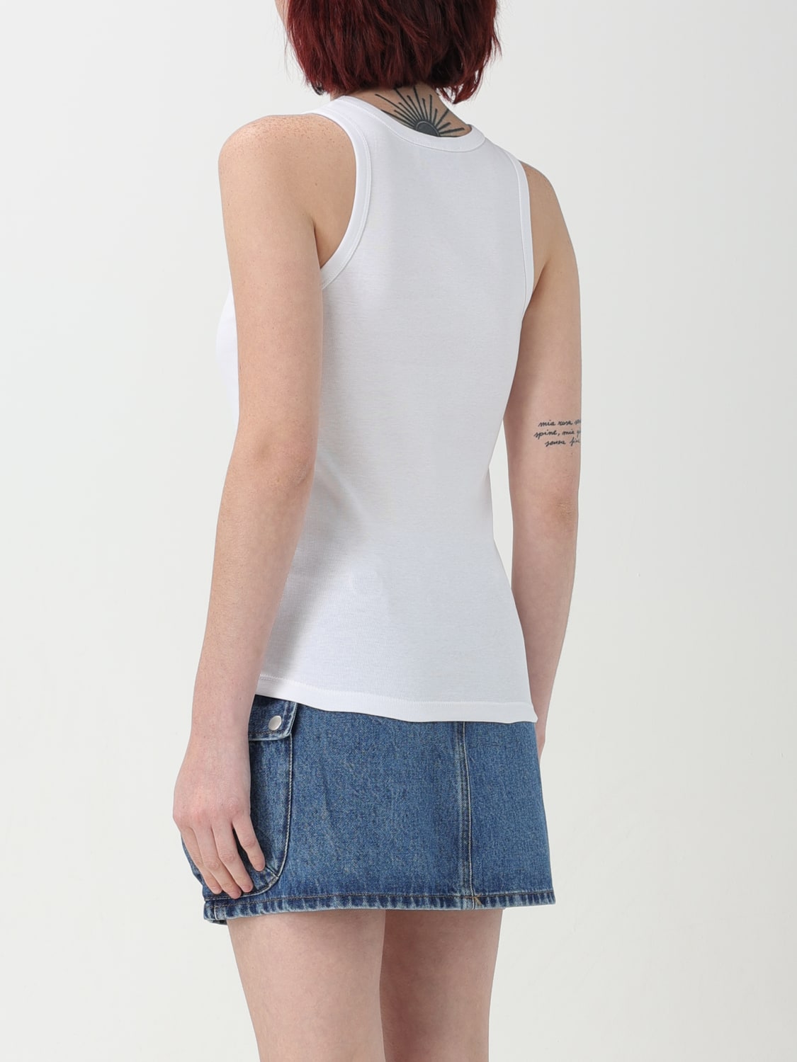 COPERNI TOP: Top mujer Coperni, Blanco - Img 3