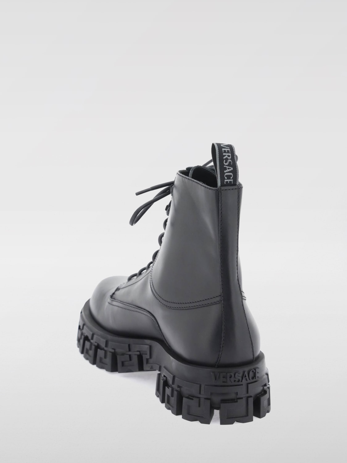 VERSACE BOTTINES: Bottines homme Versace, Noir - Img 2